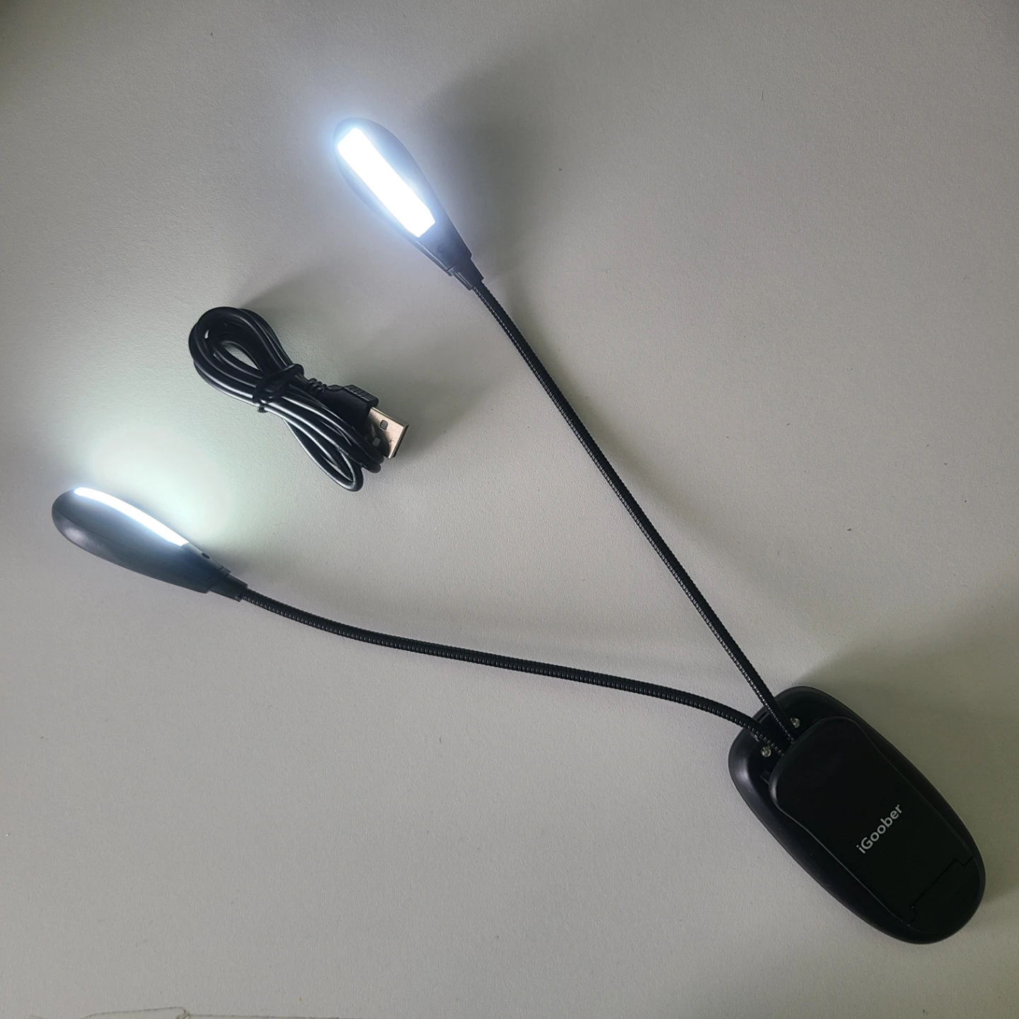 iGoober Dual LED Book Light Clip #freecycle - photo 3