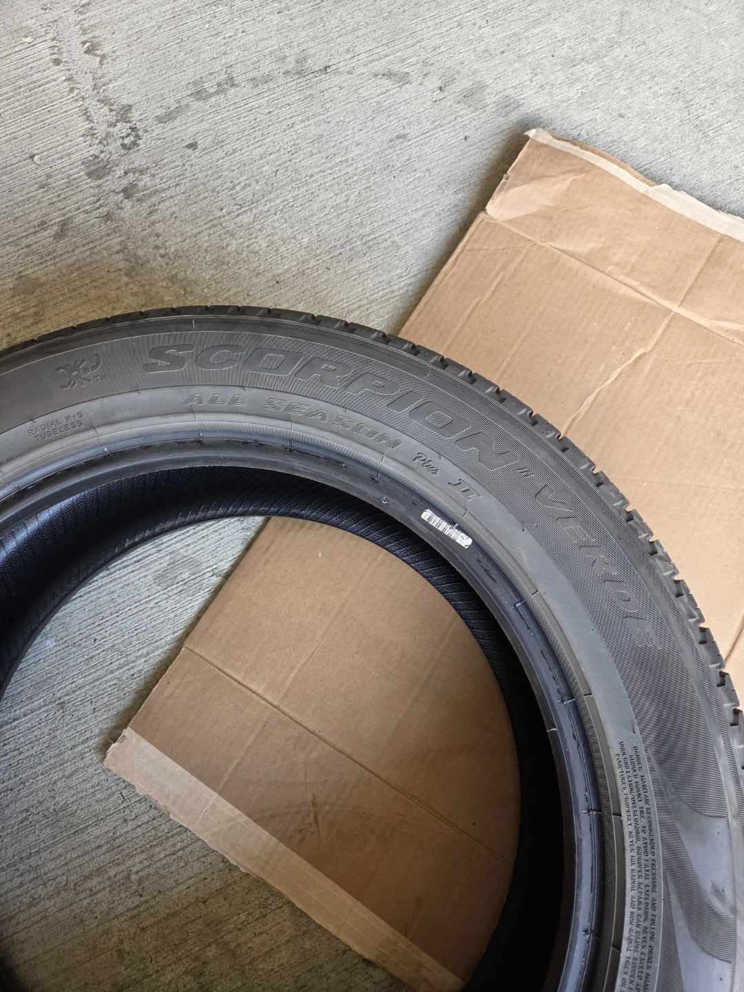 Pirelli Scorpion " Verde All Season Plus" 245/55R19 Tire - photo 5