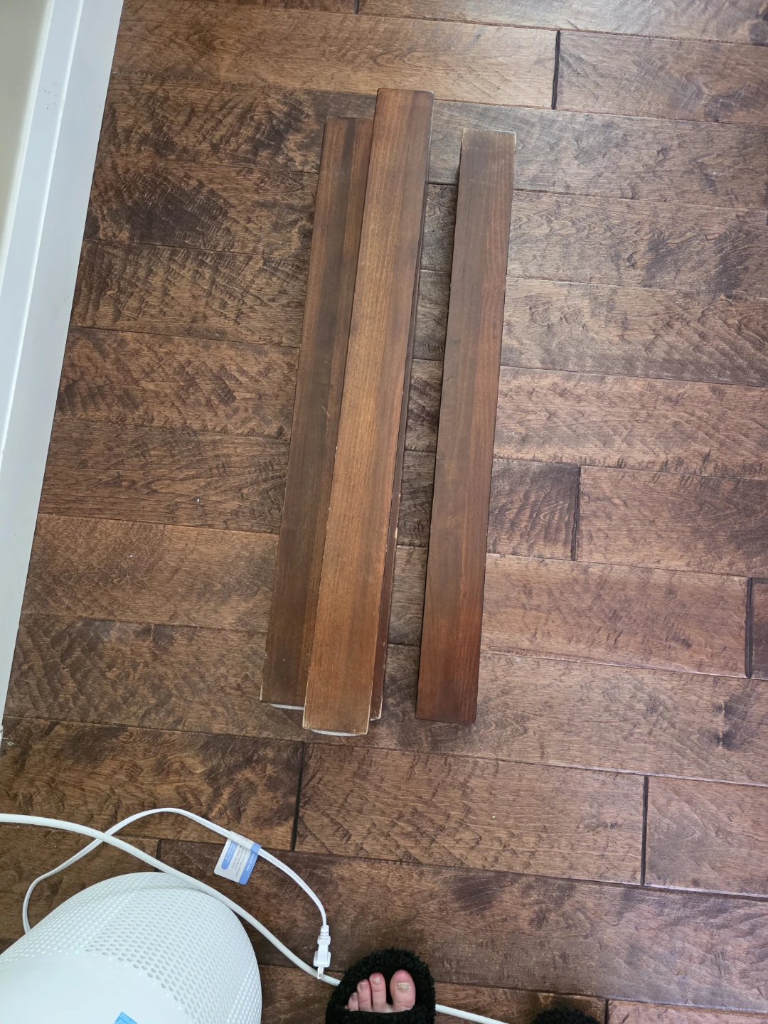 Solid Wooden Dining Table with Extension - photo 2
