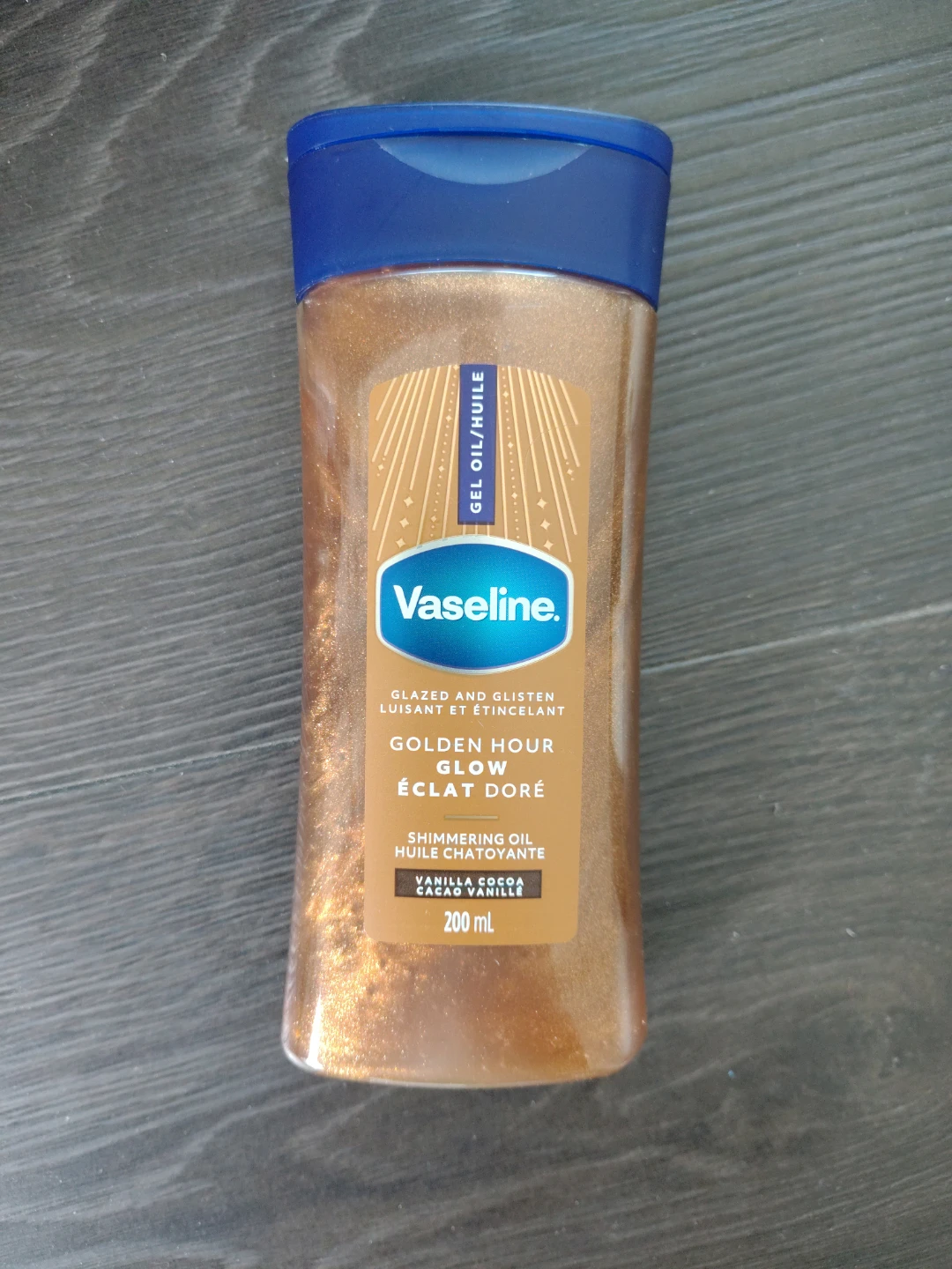 NEW! Vaseline Golden Hour Glow Shimmering Body Gel Oil 200mL