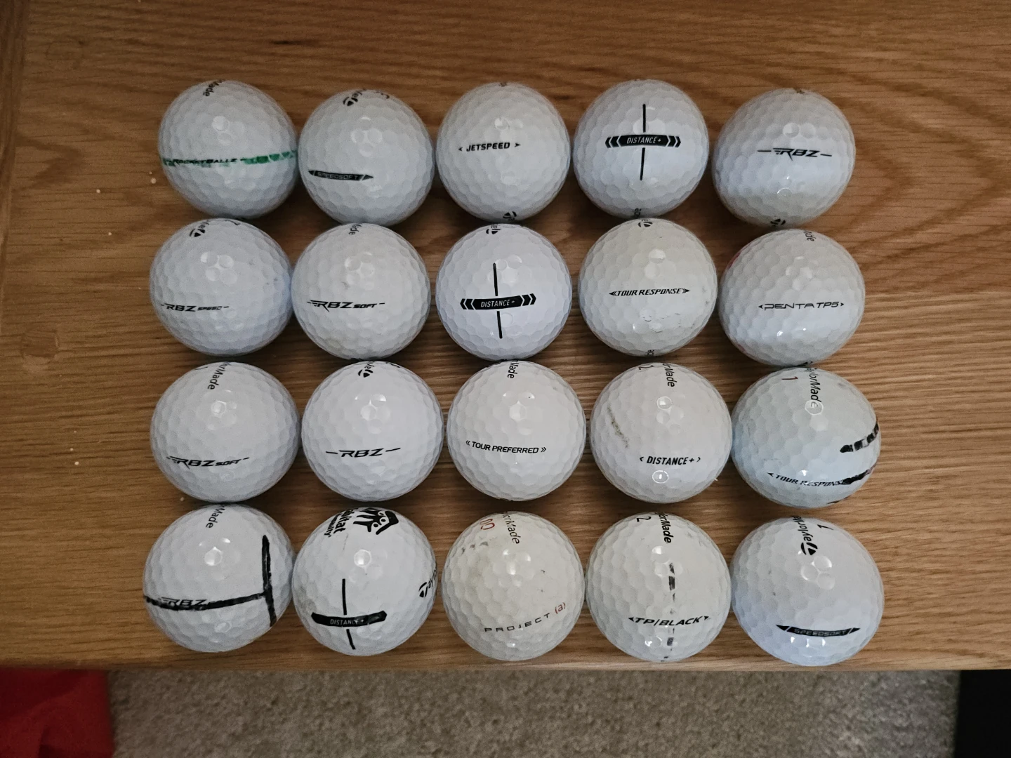 All Taylormade Golf Balls(20 balls) - photo 2