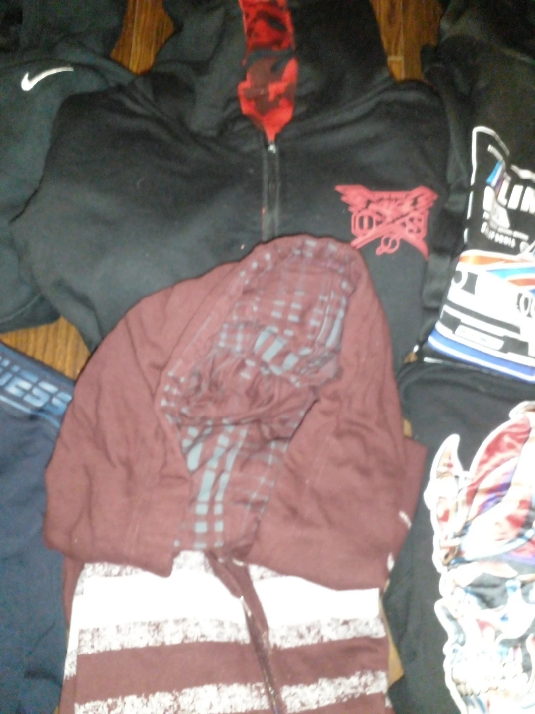 Black Graphic Hoodie with Car Design - photo 3