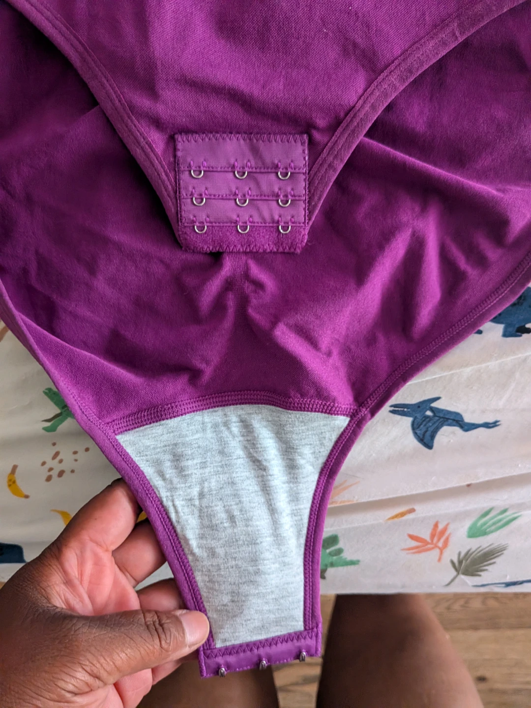 Feathershape Bodysuit - Purple - photo 3