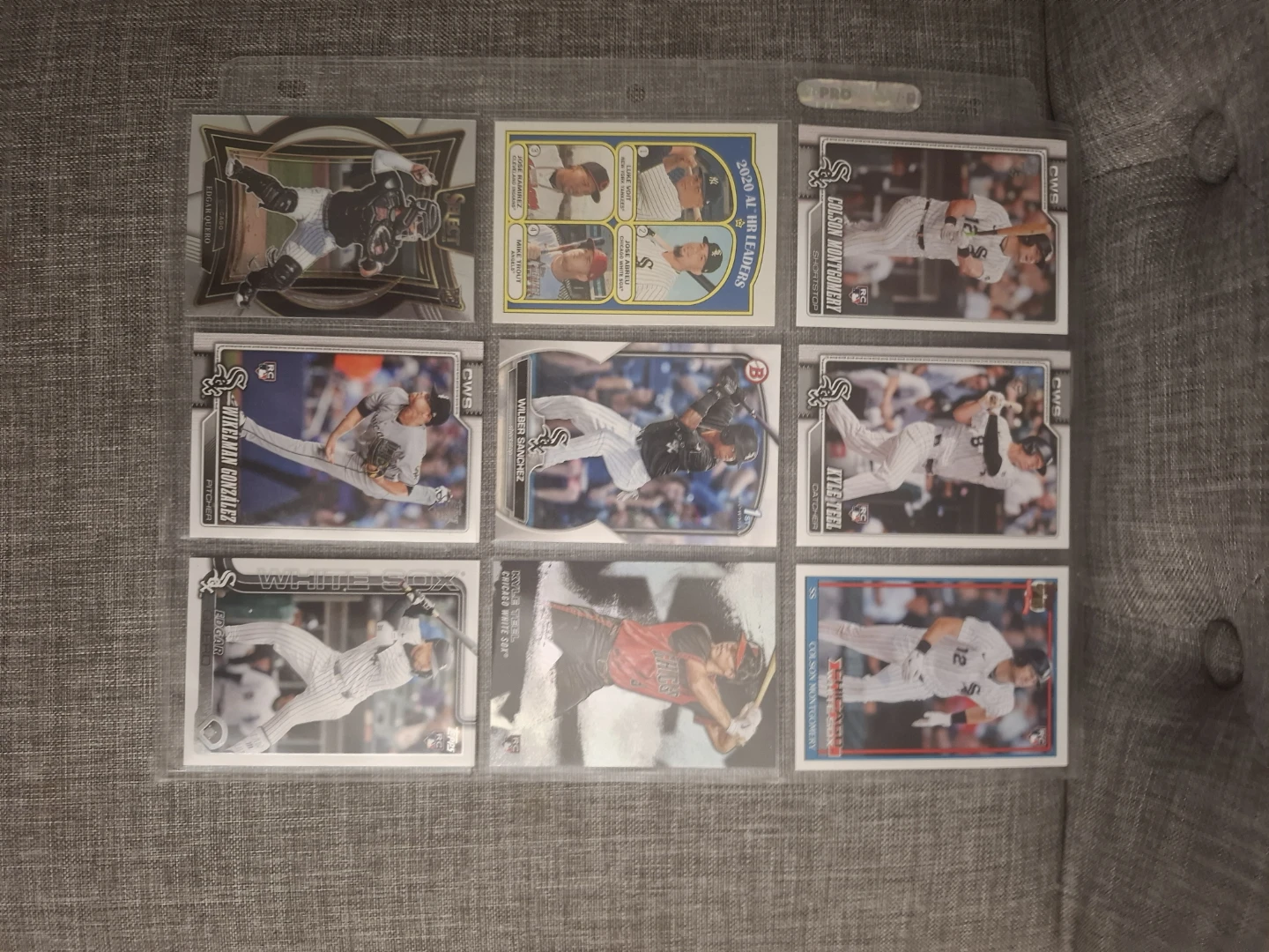 Collection of 2020 and up Chicago White Sox RC'S