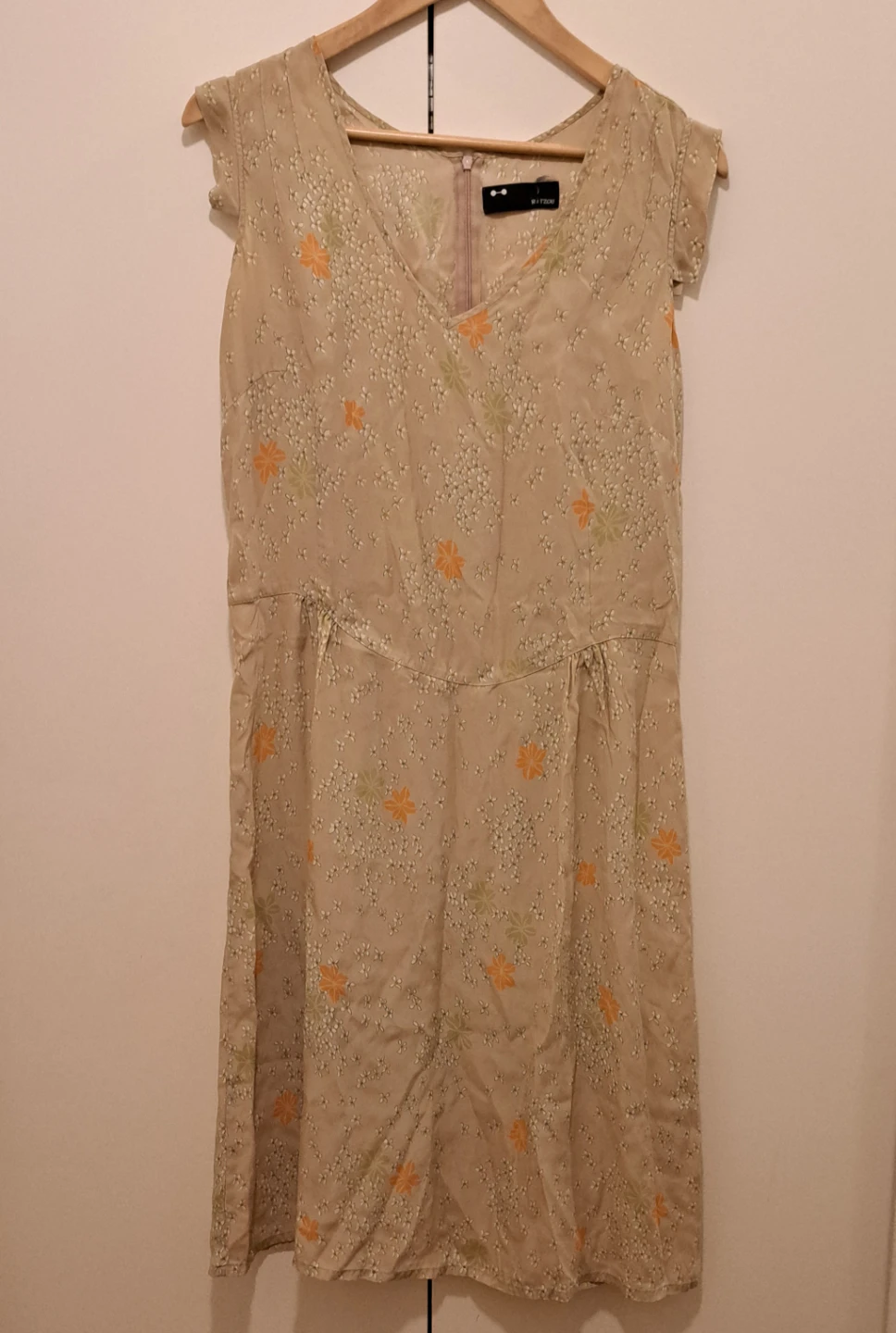 RETZOU women's floral sleeveless dress