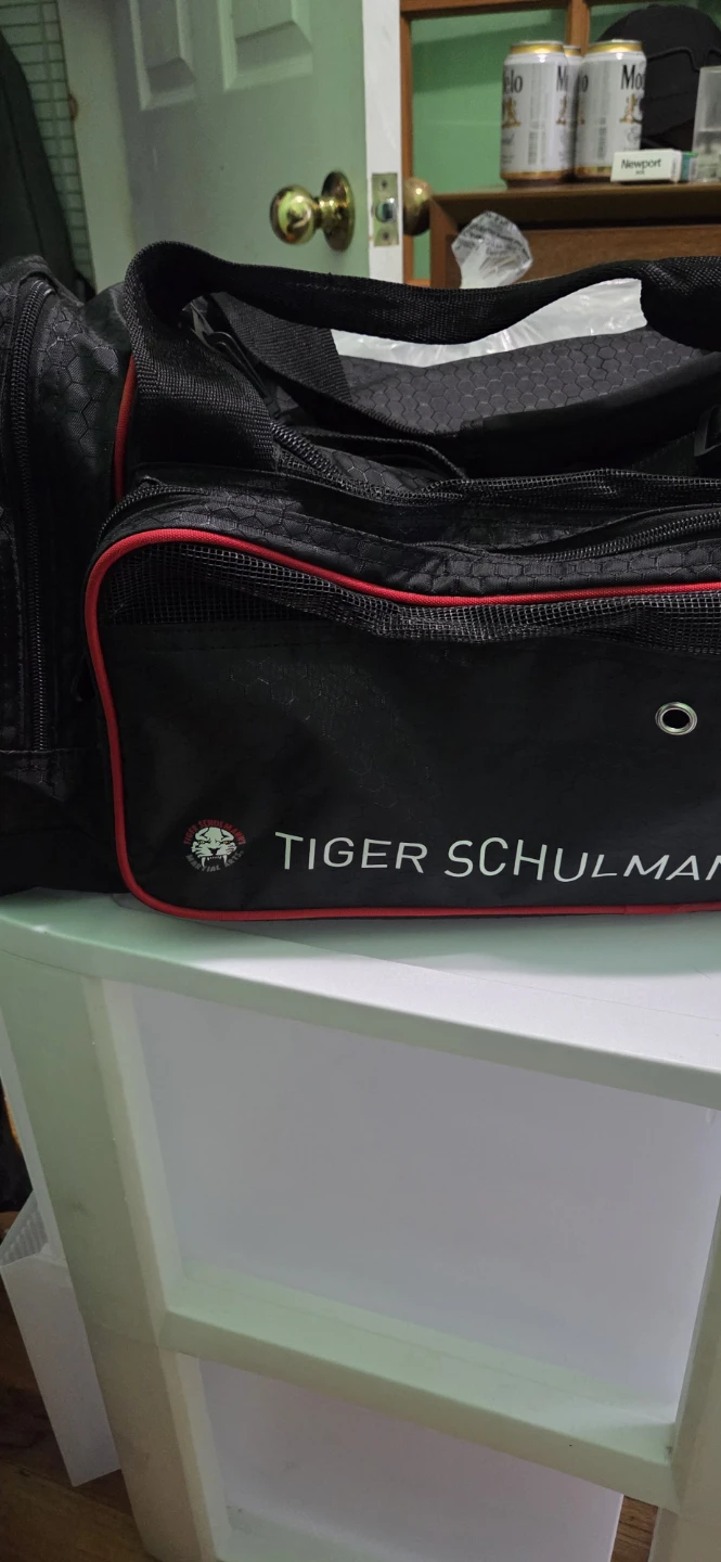 Tiger Schulmann Martial Arts Black Gym Bag