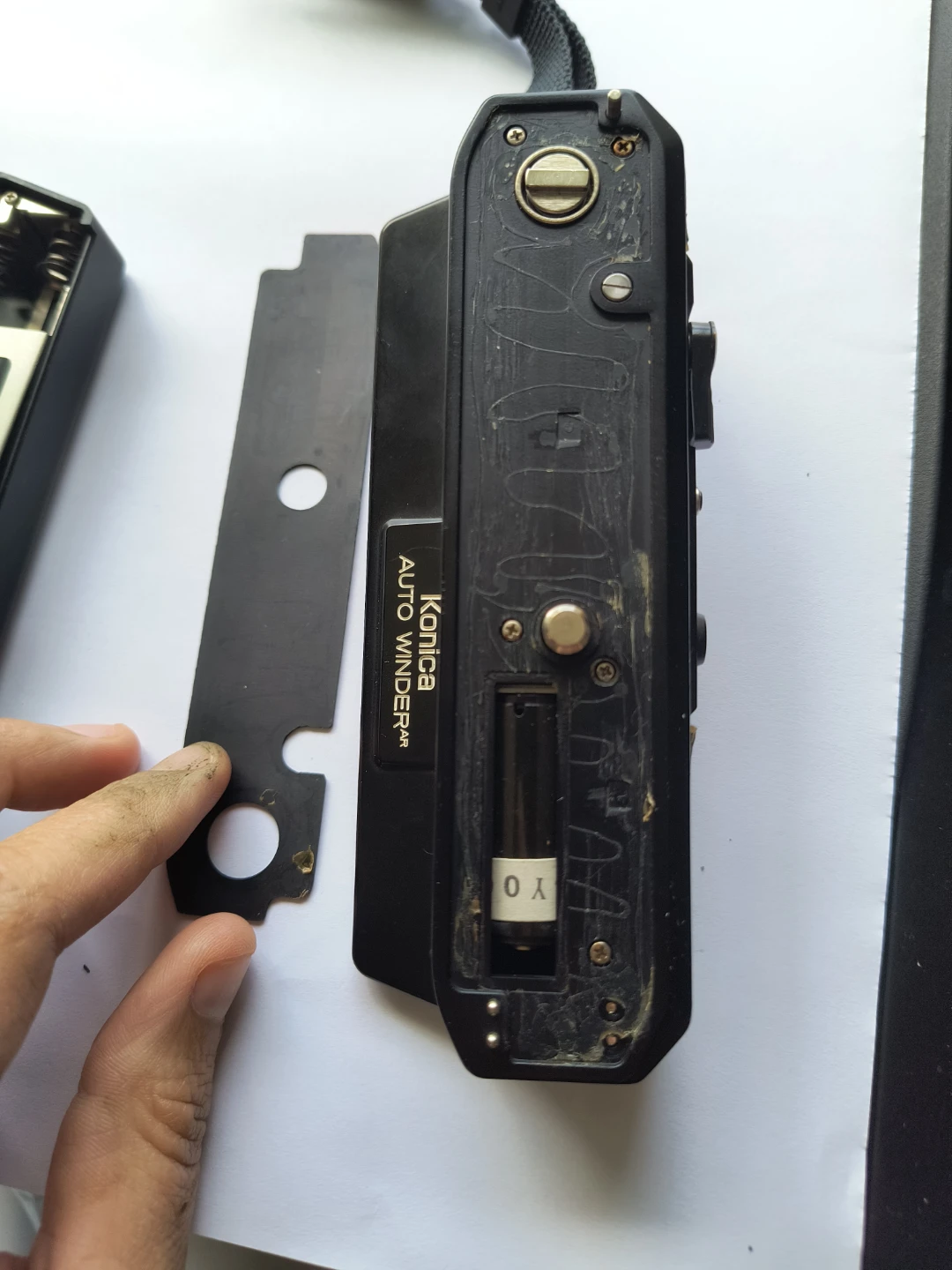 Faulty Konica Auto Winder AF3 with Case - photo 2
