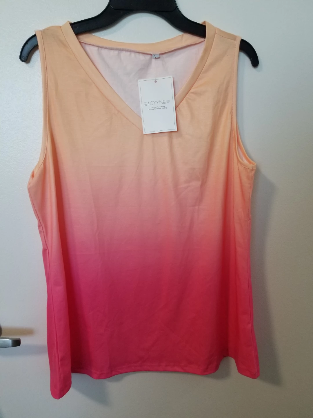 ETCYYNEW Ombre Tank Top - Size L