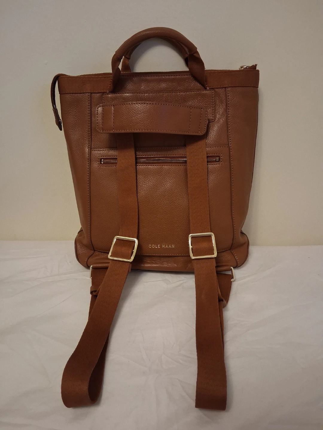 Cole Haan Brown Leather Backpack/Tote - photo 4