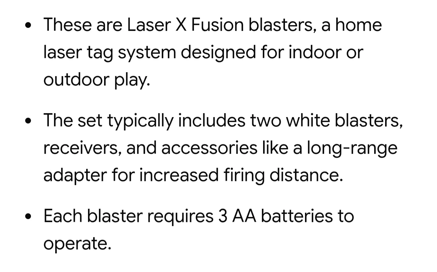 Laser X Fusion Blasters - 2 Pack - photo 2