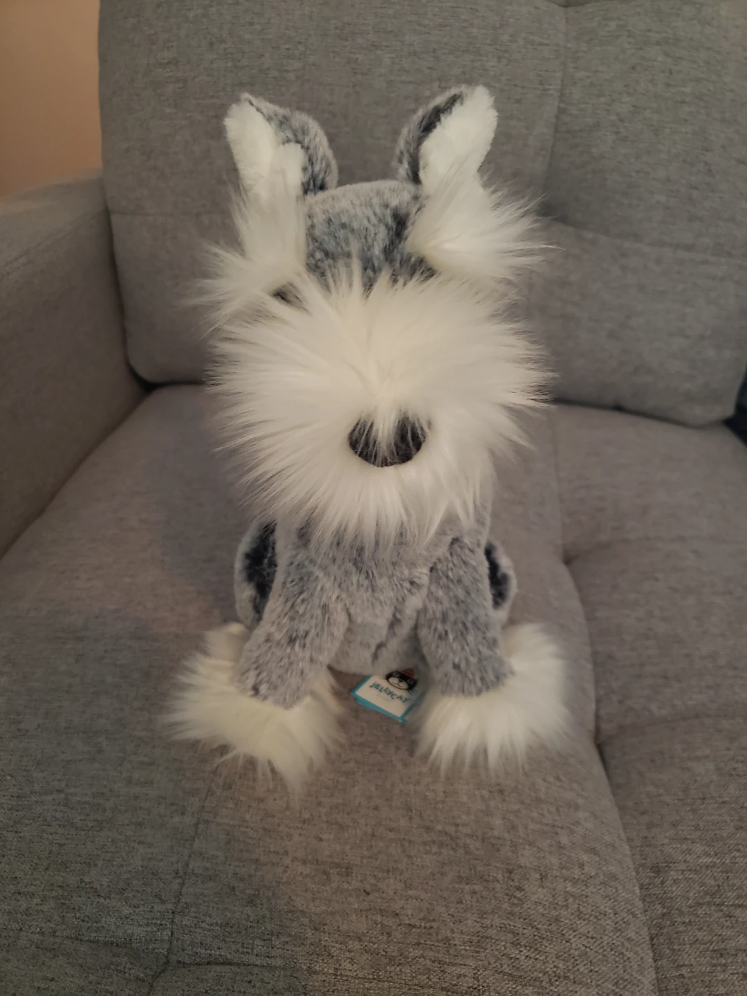Jellycat Lawrence Schnauzer. New with tags