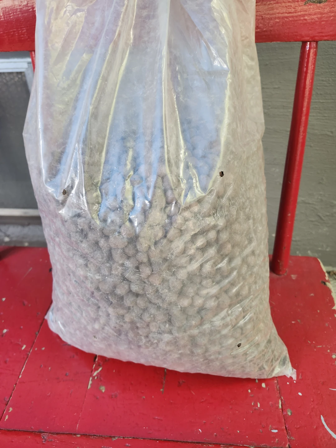 Bag of Grow Rocks also known as LECA  or clay pebbles 11 lbs - photo 2