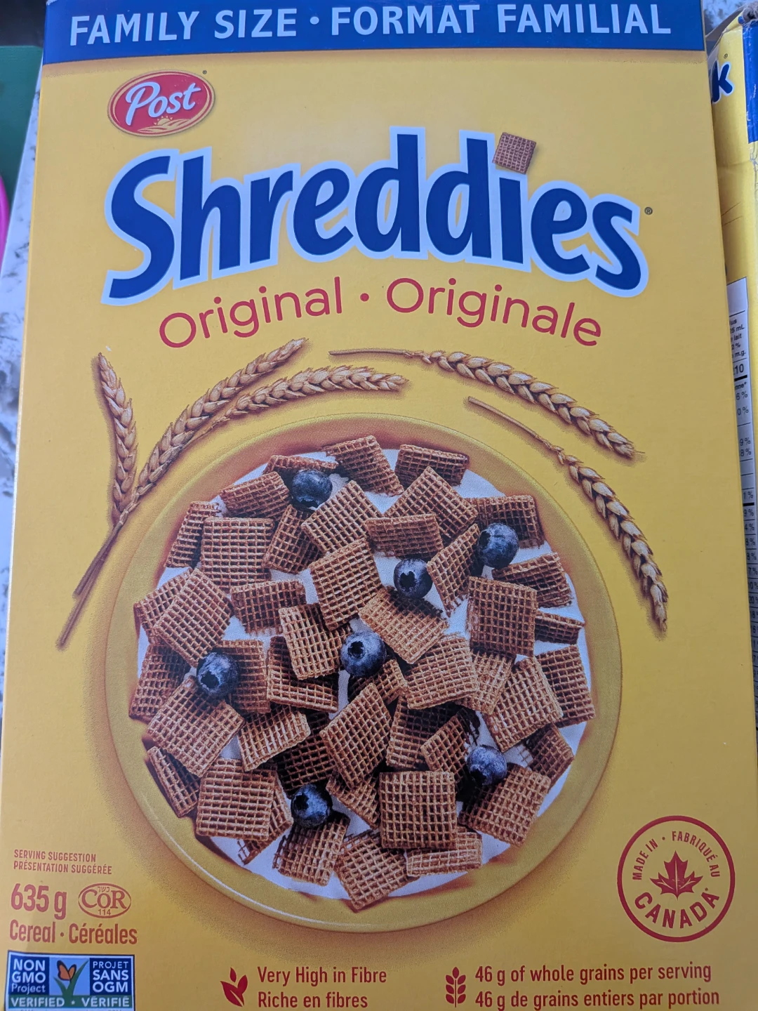 Post Shreddies Original Cereal 635g Family Size