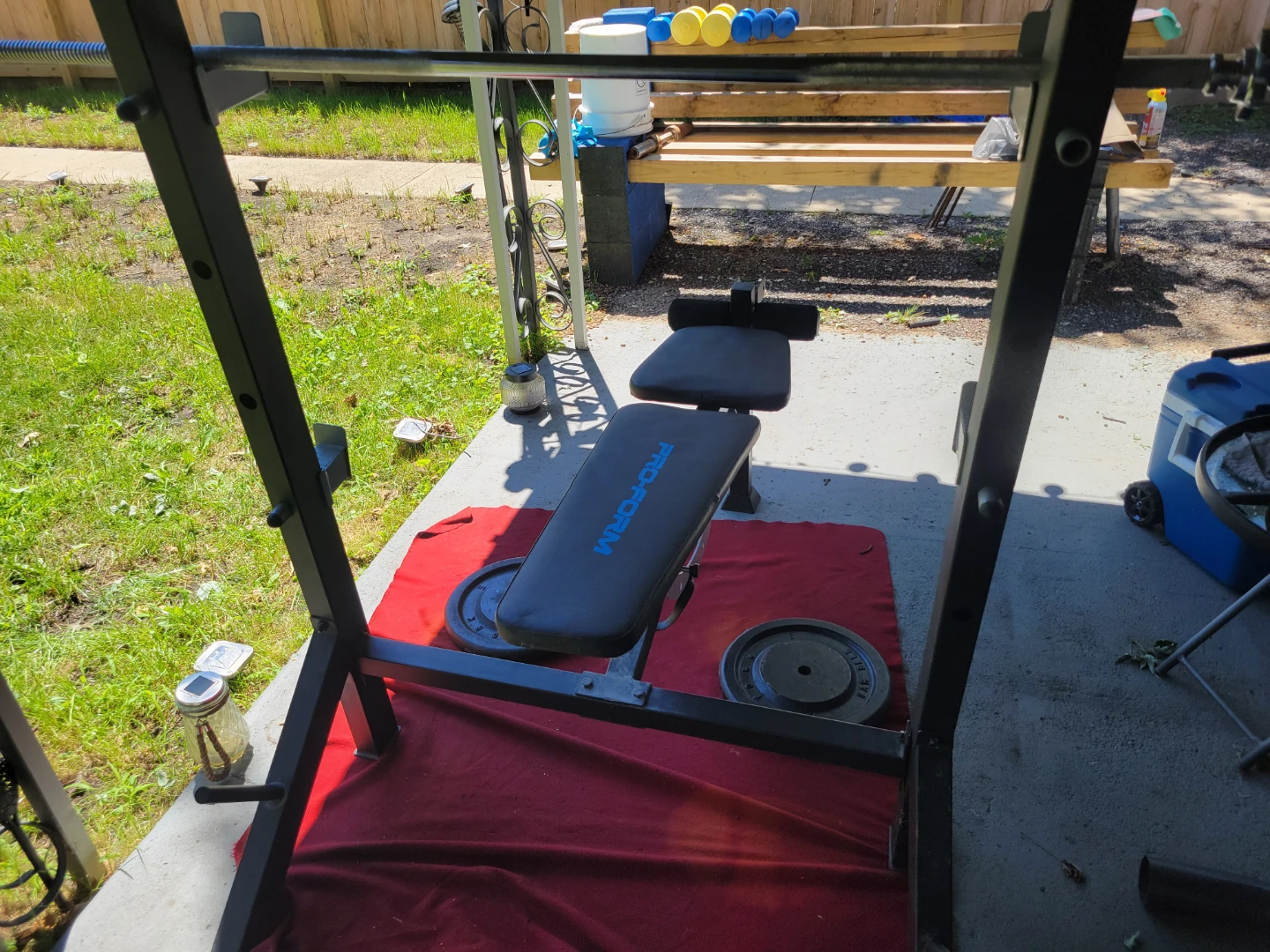 PRO FORM  BENCH WITH INCLINE SAFETY HOOKS - photo 5