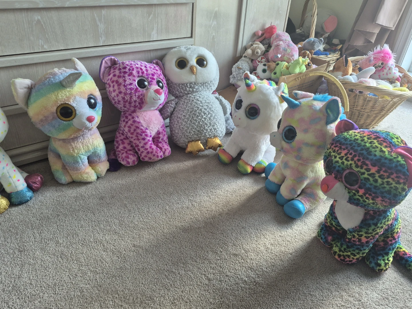 Assorted Large Ty Beanie Boos Plush Toys - photo 3
