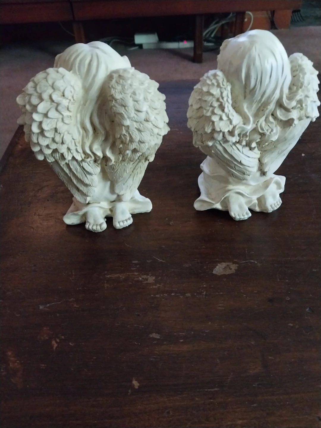 Set of 2 Cream Angel Figurines - photo 2
