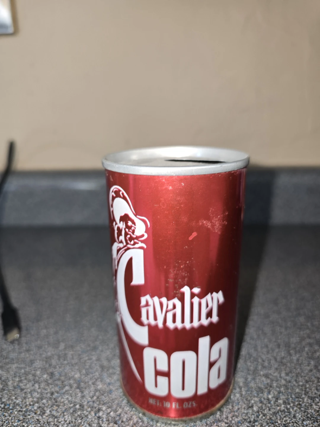 Cavalier Cola Can Coin Bank - photo 2