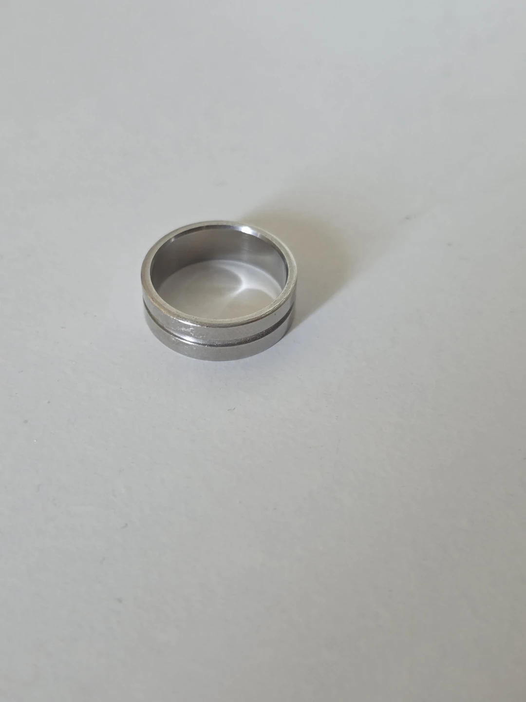 Stainless Steel Band Ring - photo 2