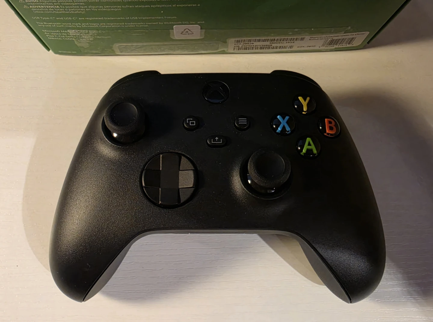 Brand New Carbon Black Xbox wireless controller