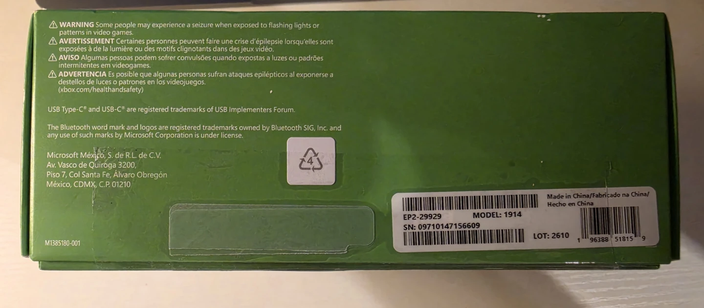 Brand New Carbon Black Xbox wireless controller - photo 5