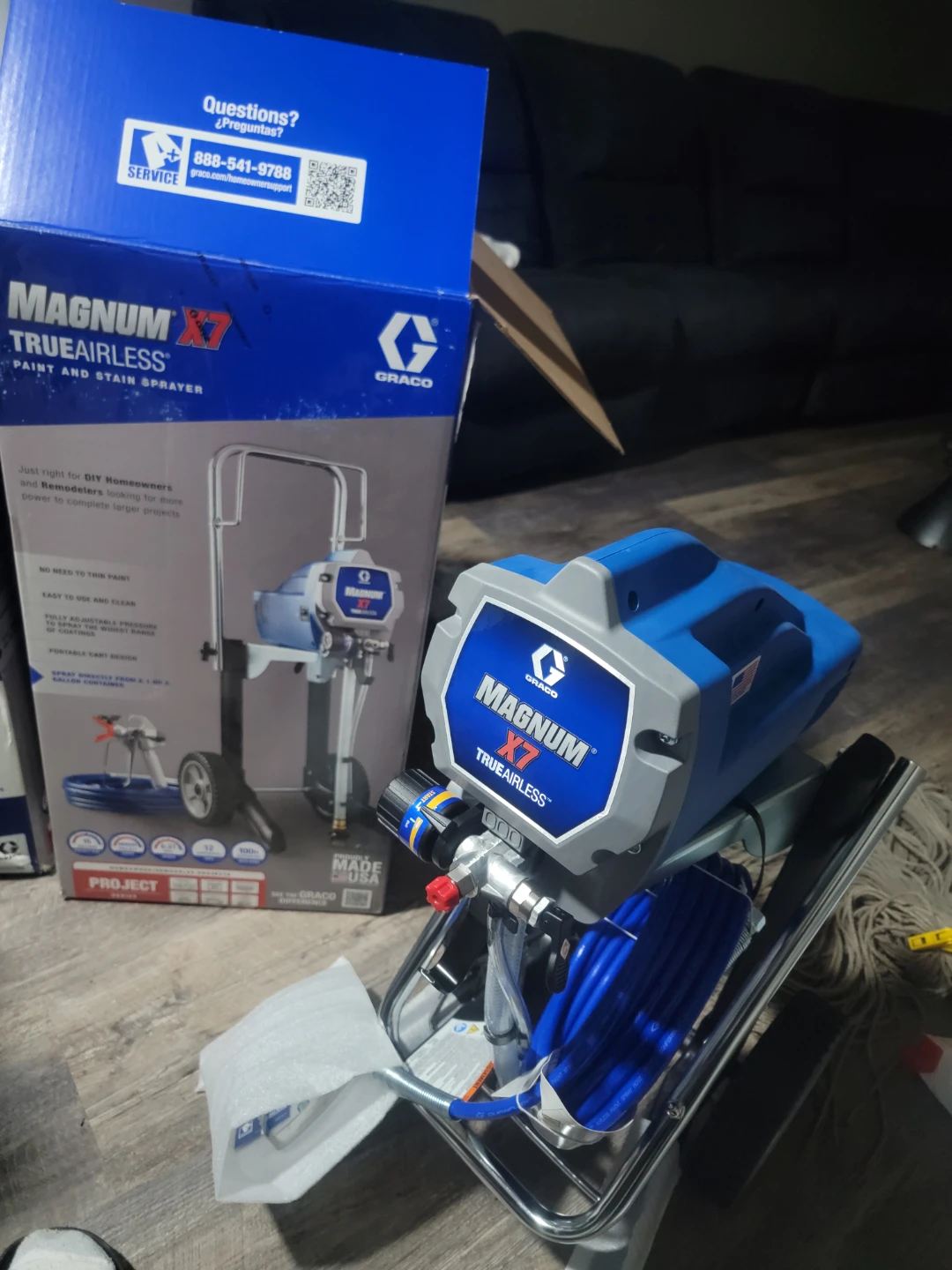 Graco Magnum X7 TrueAirless Paint Sprayer - photo 2