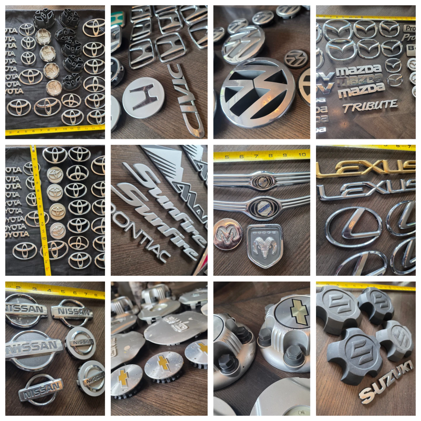 Lots of car Emblems...$50 for all!