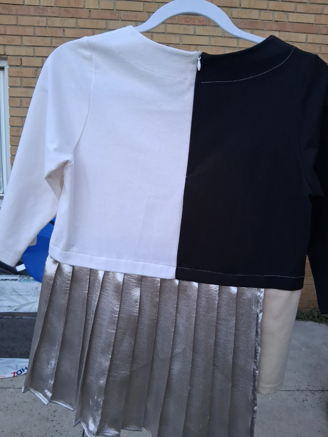 Titilate Valet Colour Block Pleated top - photo 3