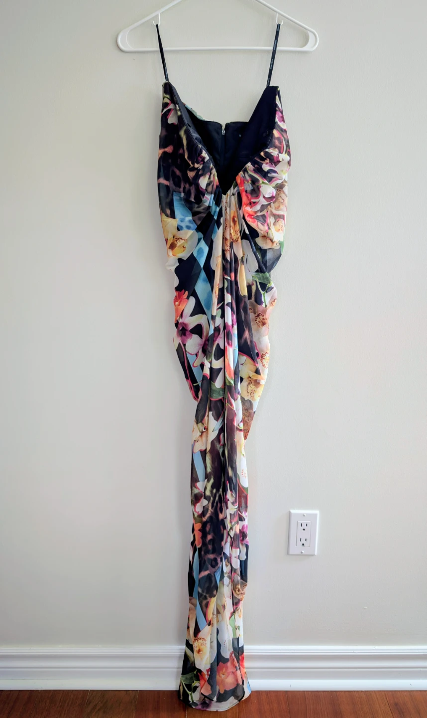 Floral Print Maxi Dress