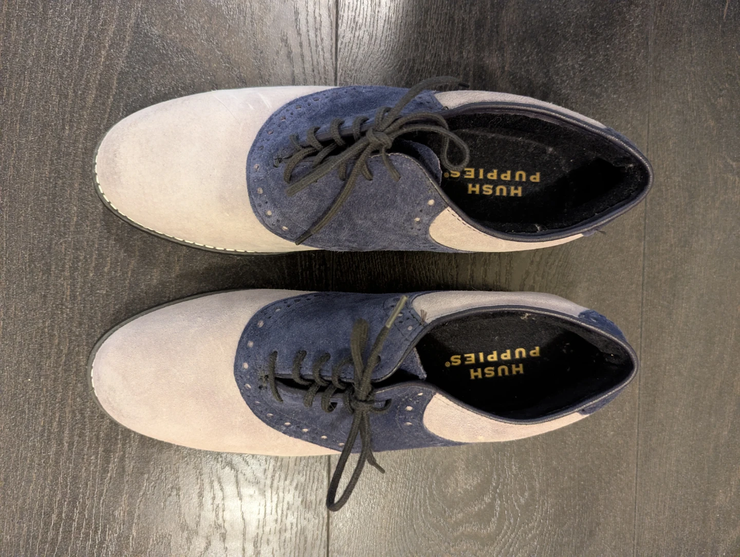 Hush Puppies Saddle Shoes