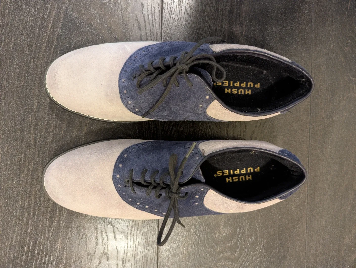 Hush Puppies Saddle Shoes