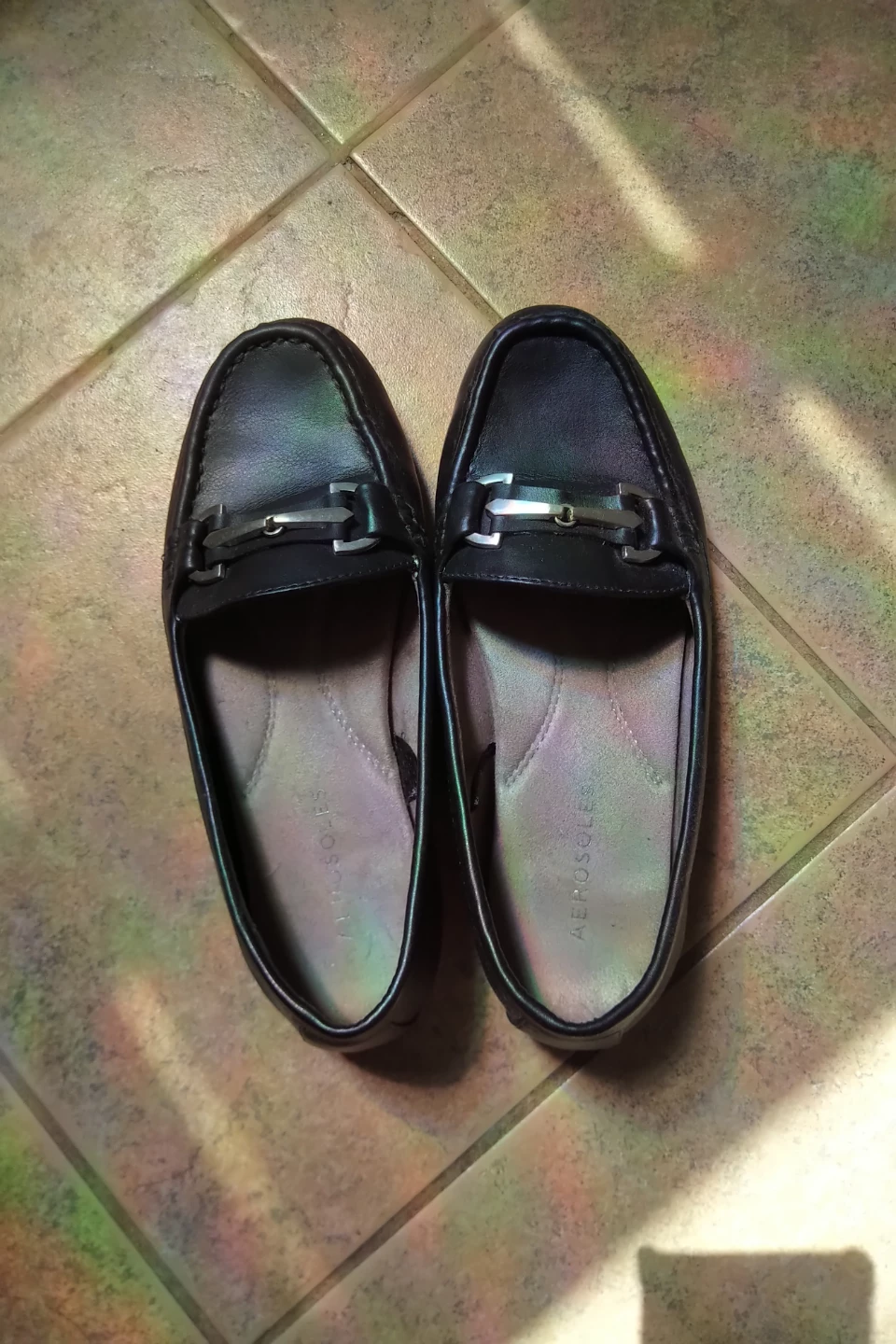 Women's Black loafers size 6