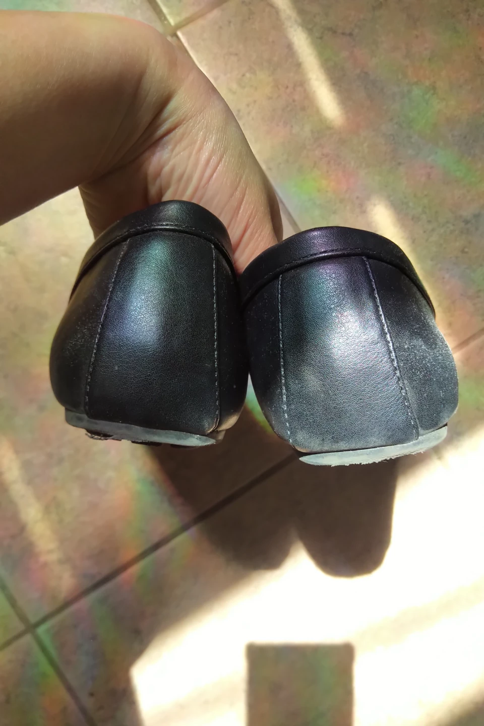 Women's Black loafers size 6 - photo 2