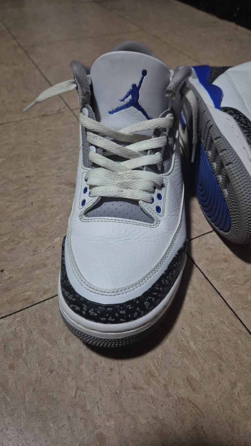Air Jordan 3 "racer blue" Sneakers - photo 2