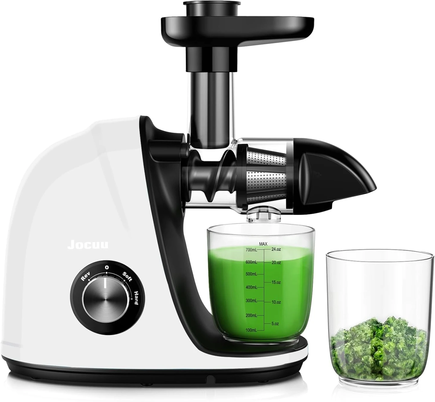 Jocuu Slow Masticating Juicer with 2-Speed Modes