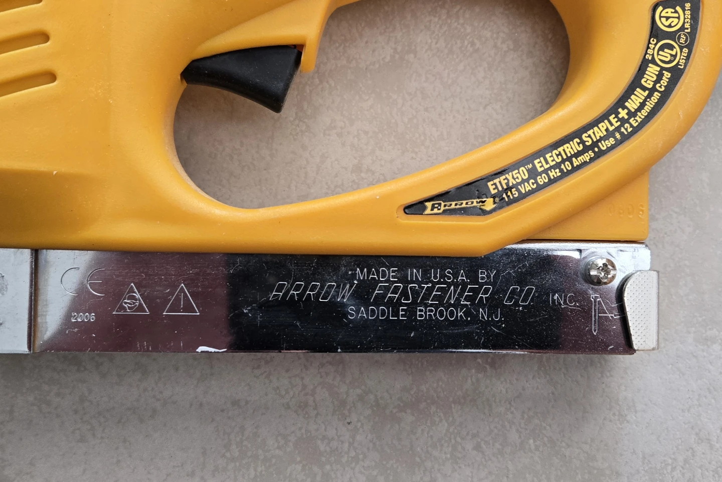 Arrow Electric Staple + Nail Gun ETFX50