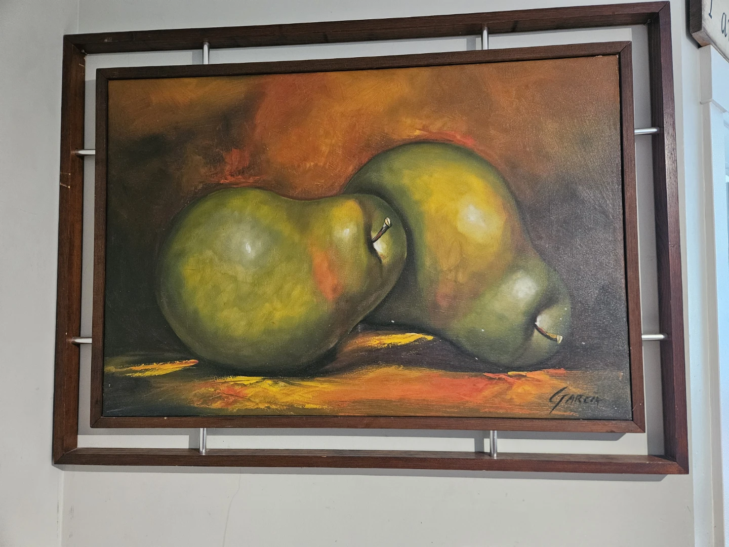 Oil Painting of Pears