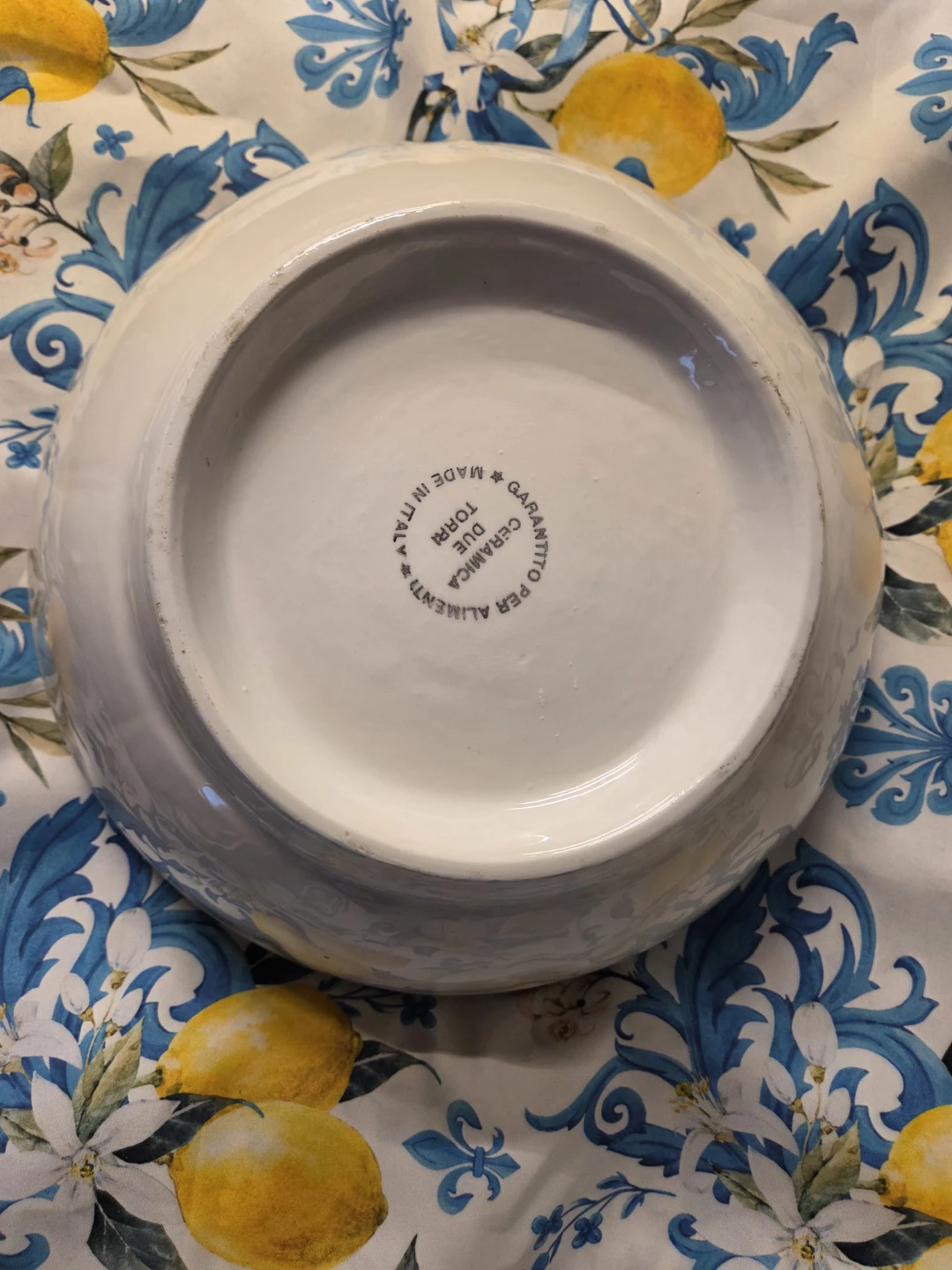 Ceramica Due Torri Vintage Decorative Fruit Bowl - Made in Italy - photo 5