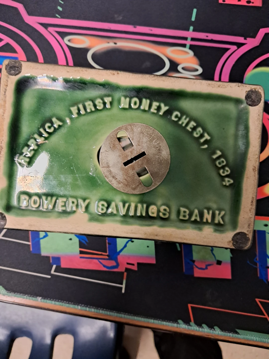 Bowery Savings Bank First Money Chest Coin Bank - photo 2