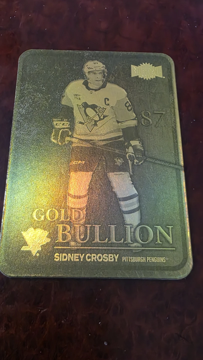 Skybox Gold Bullion Sidney Crosby Hockey Card