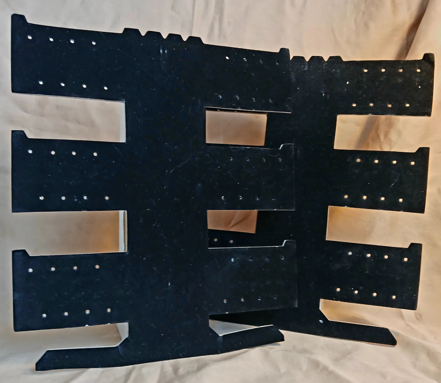 Black 3-Tier Earring Display Stand - photo 2
