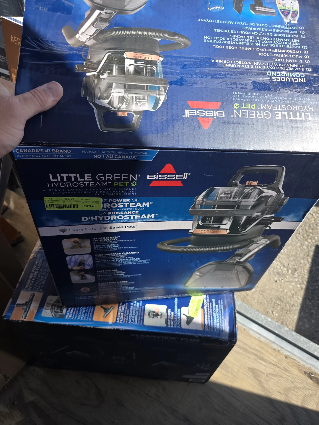 Bissell Little Green Pet Portable Carpet Cleaner - photo 2