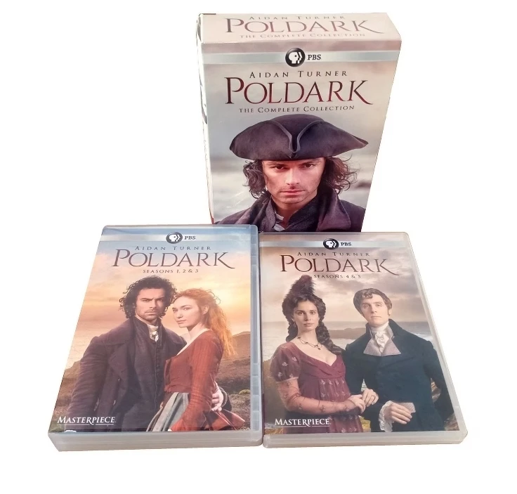 Poldark: Seasons 1-5 DVD Complete Collection Masterpiece New