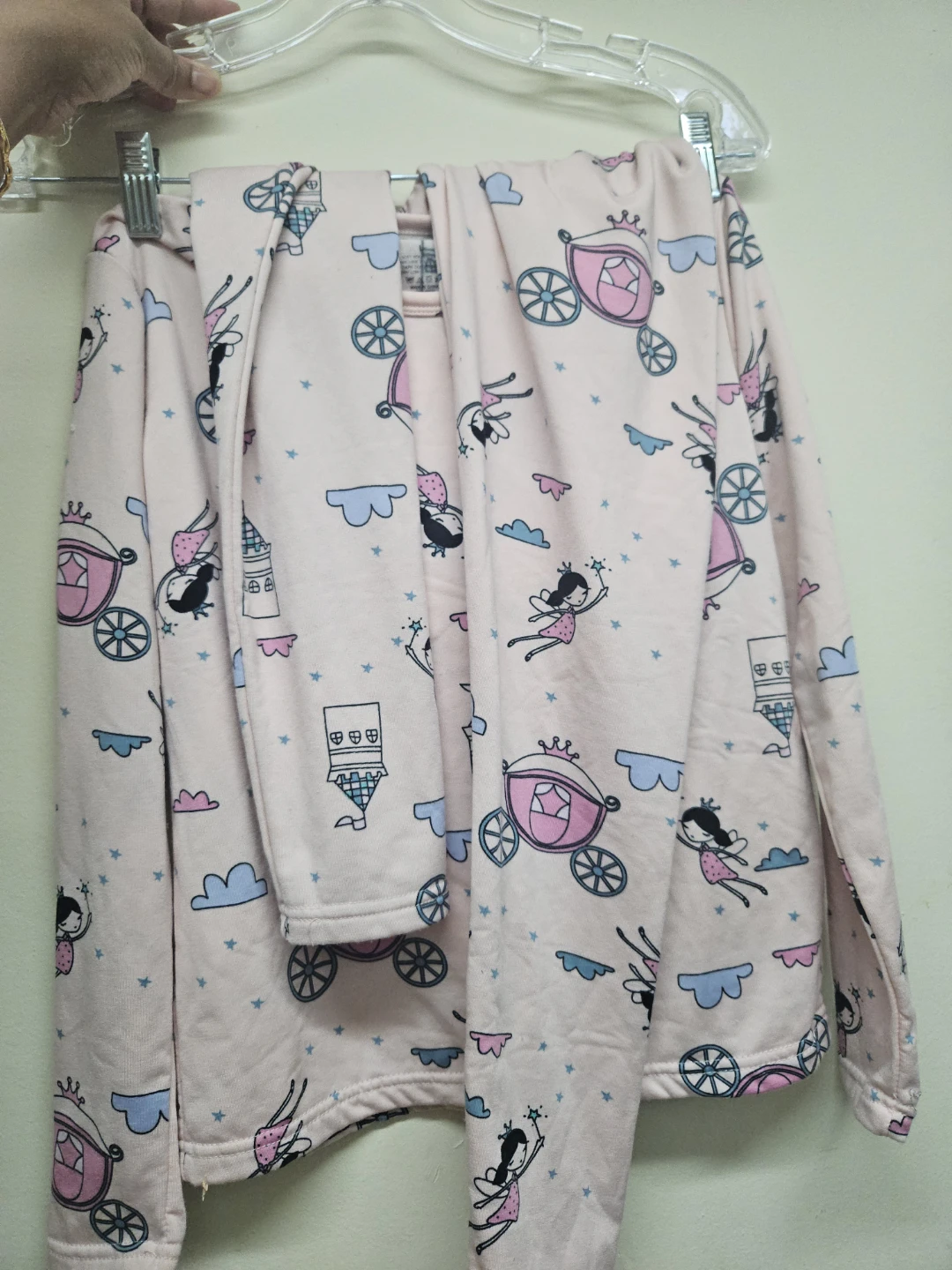 Kids thin fleece Pajama Set - photo 4