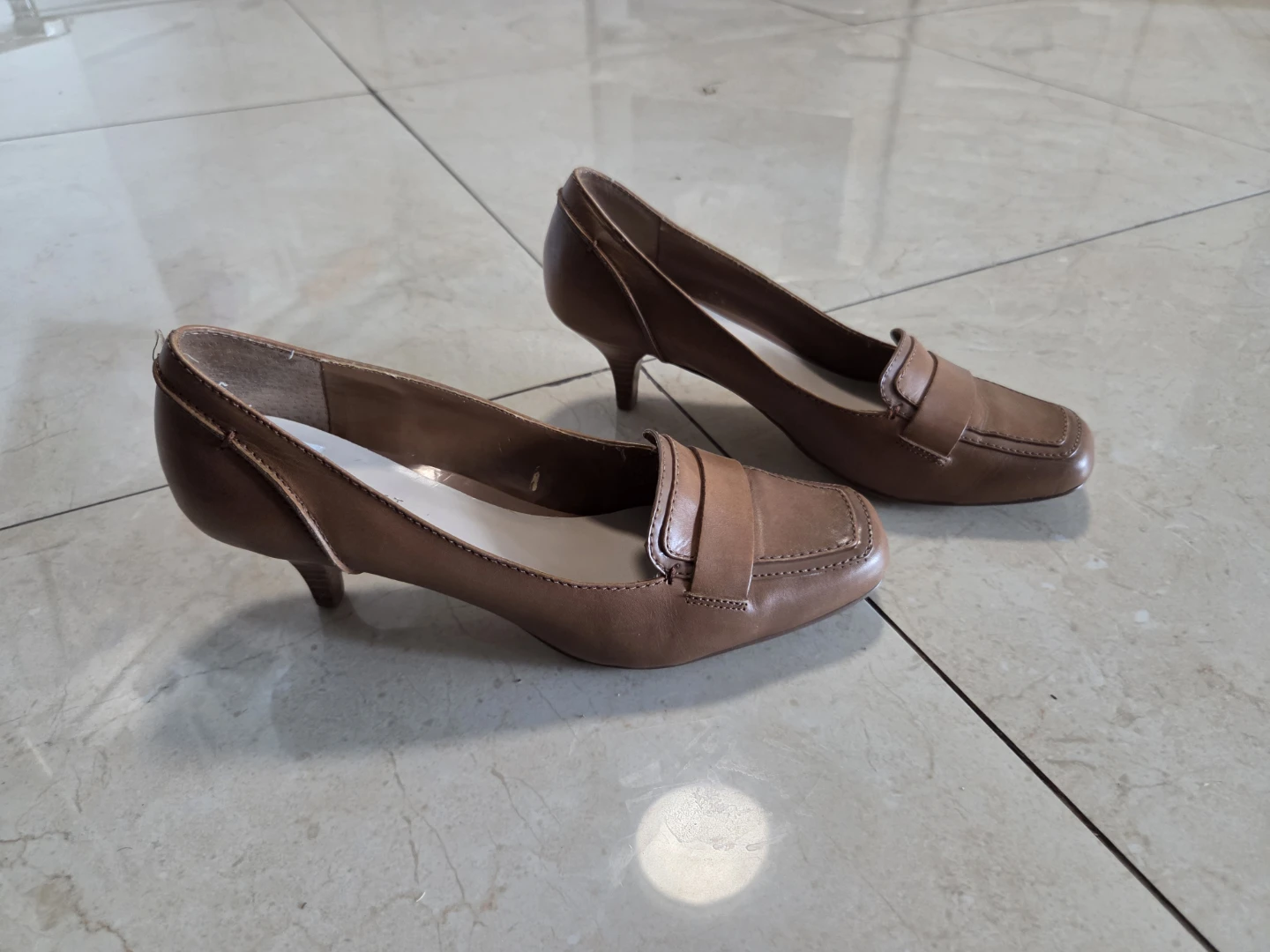 Nine West Tan Heels - photo 4
