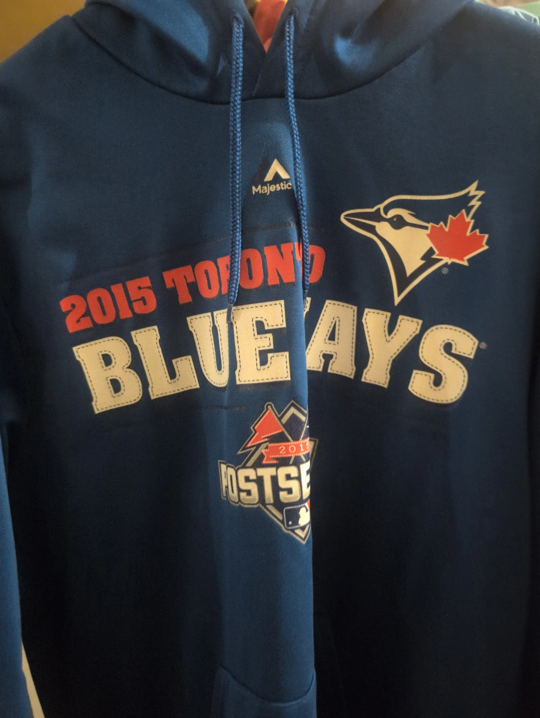 Majestic Toronto Blue Jays 2015 Postseason Hoodie