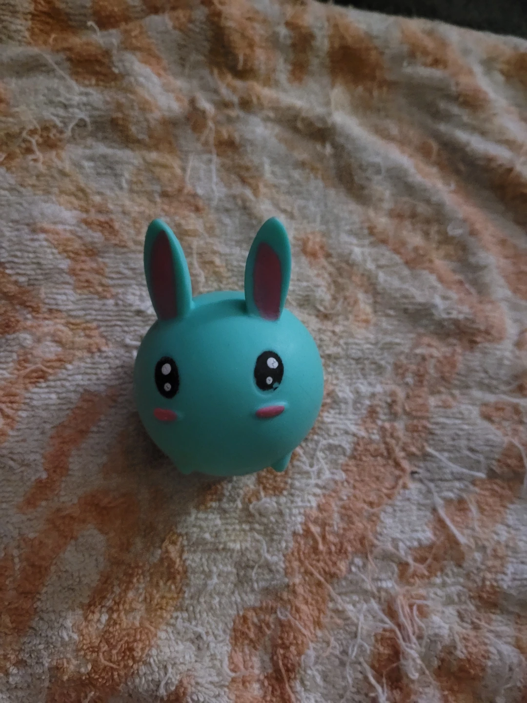 Teal Bunny Squishy Toy