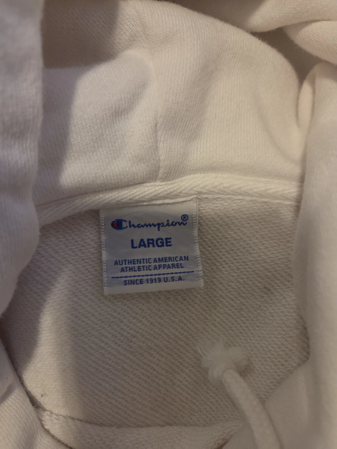 Champion White Hoodie - Large - photo 4
