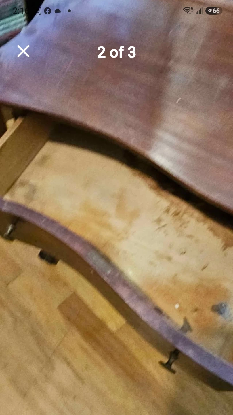 Antique Vanity Dresser with Mirror - photo 2