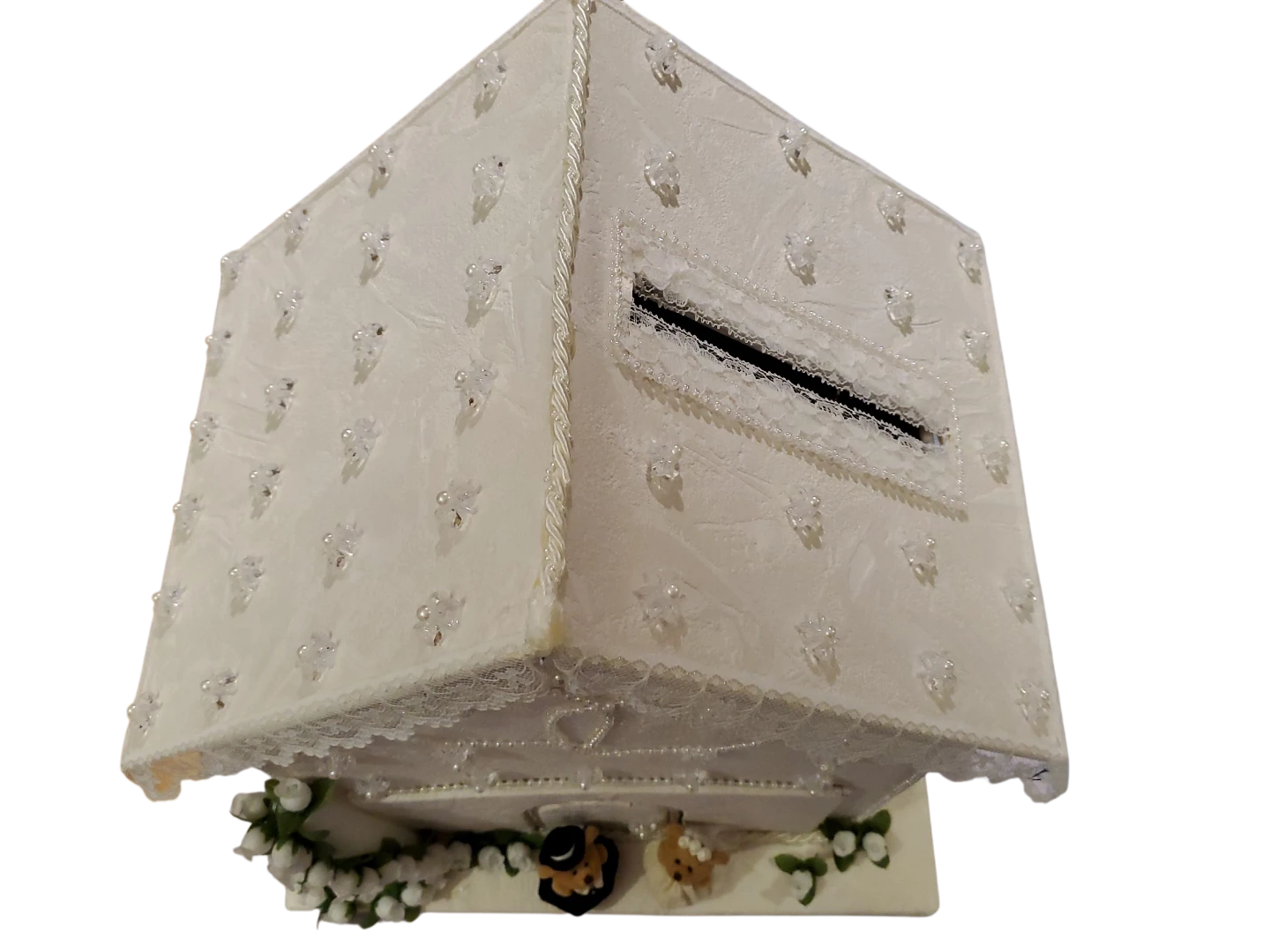 Handmade Wedding Money Box &Ring Pillow - photo 2