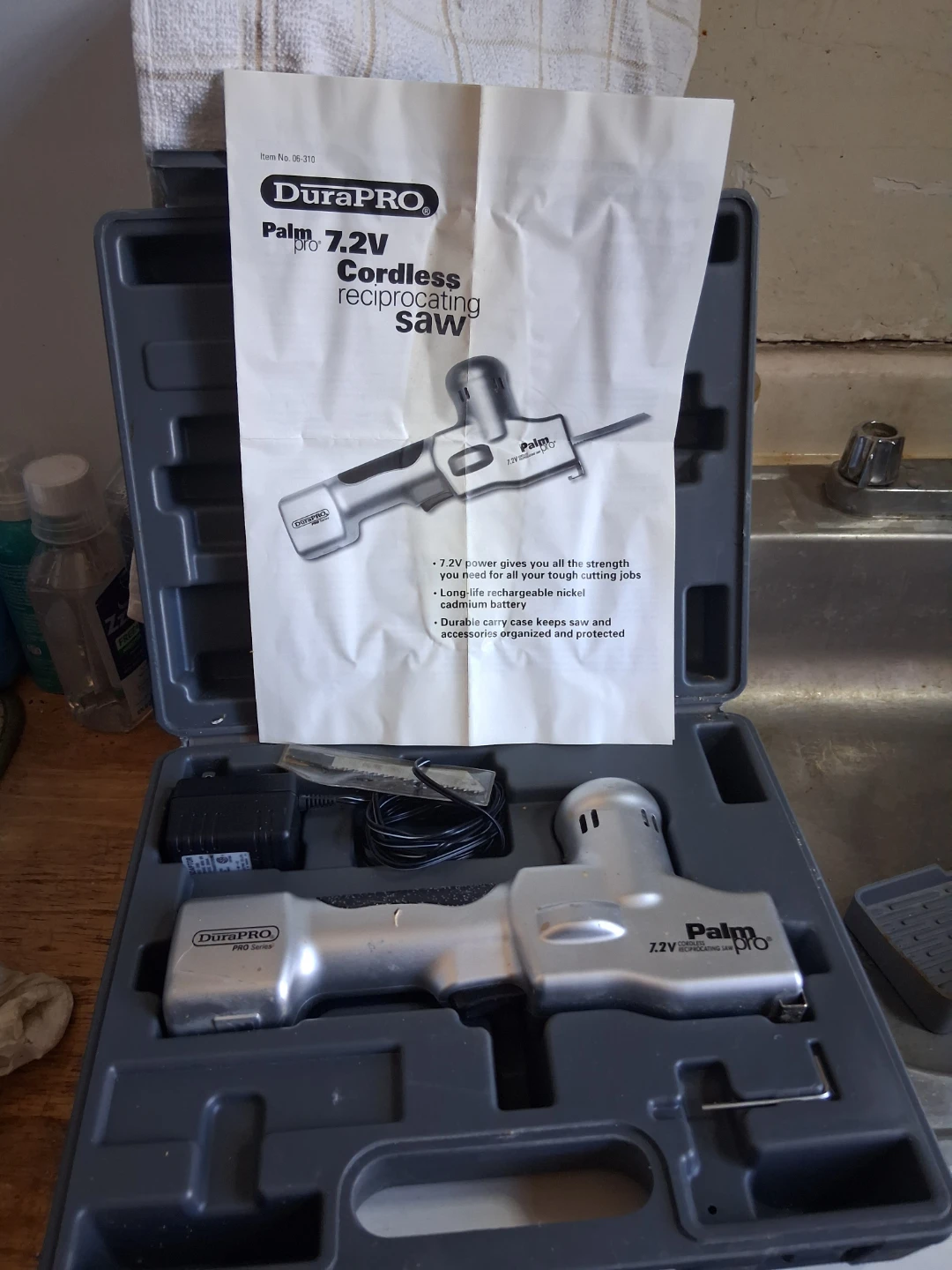 DuraPRO Palm 7.2V Cordless Reciprocating Saw - photo 2